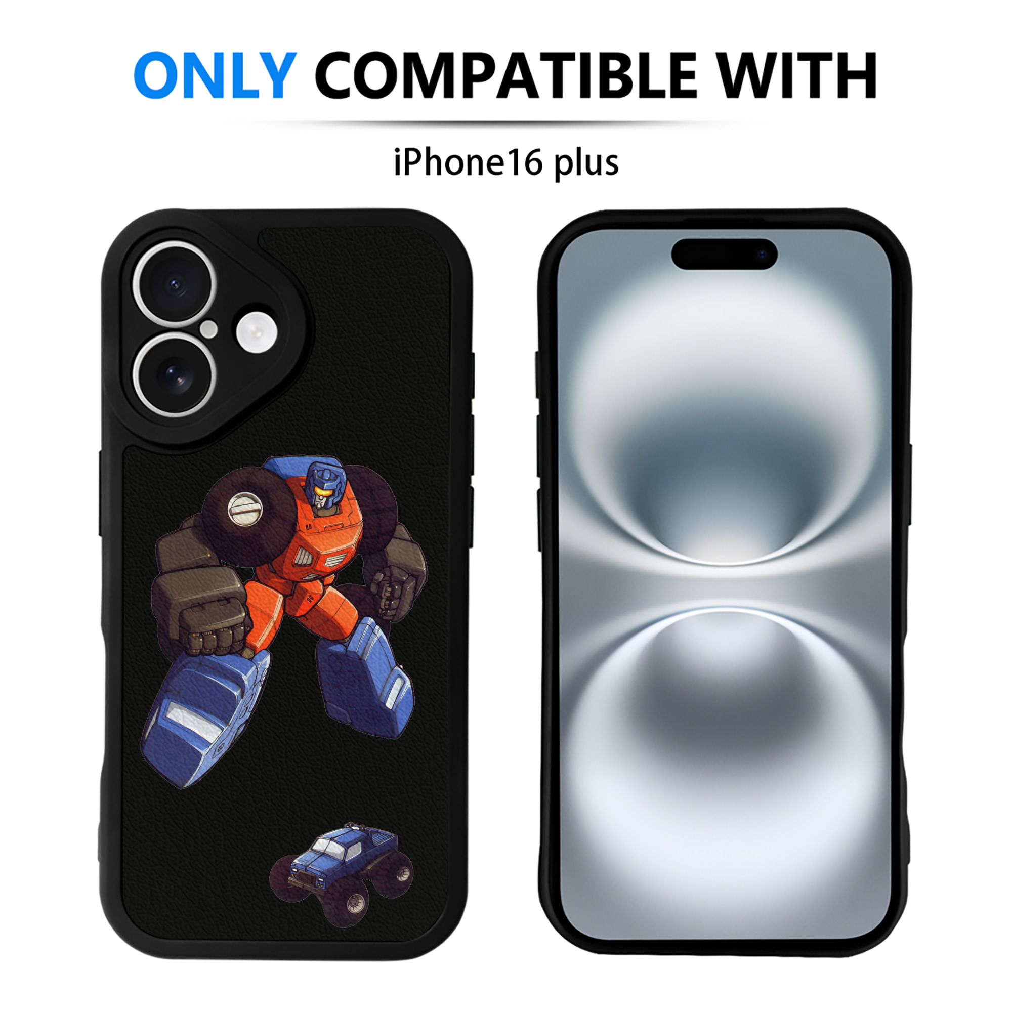 （画像用）  【iPhone 16シリーズ対応】シリコンスマホケース（レザー調） 材質：シリコン